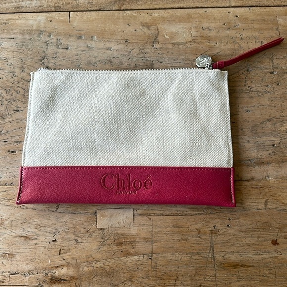 Chloe Parfum Flat Pouch / Pouchette - Picture 1 of 7